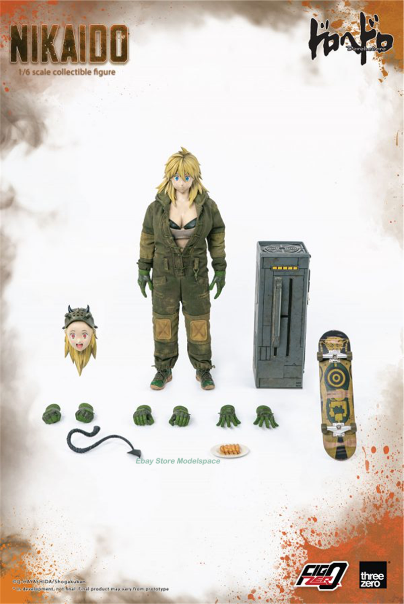 Threezero 1/6 Dorohedoro Nikaido Action Figure Collection In Stock