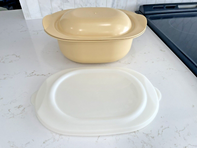 Vintage Tupperware Ultra Pro 21 Ovenworks 3 Qt Oval Roaster