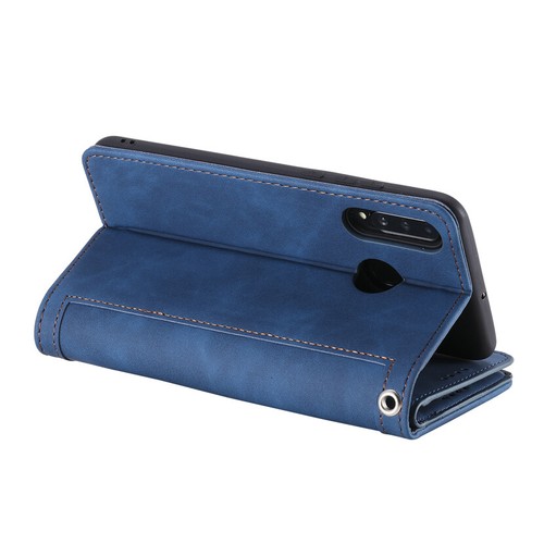 Zip Leather Wallet Case Multi Card Flip Cover for Huawei P40/P30/P20 Lite Pro - Picture 9 of 37