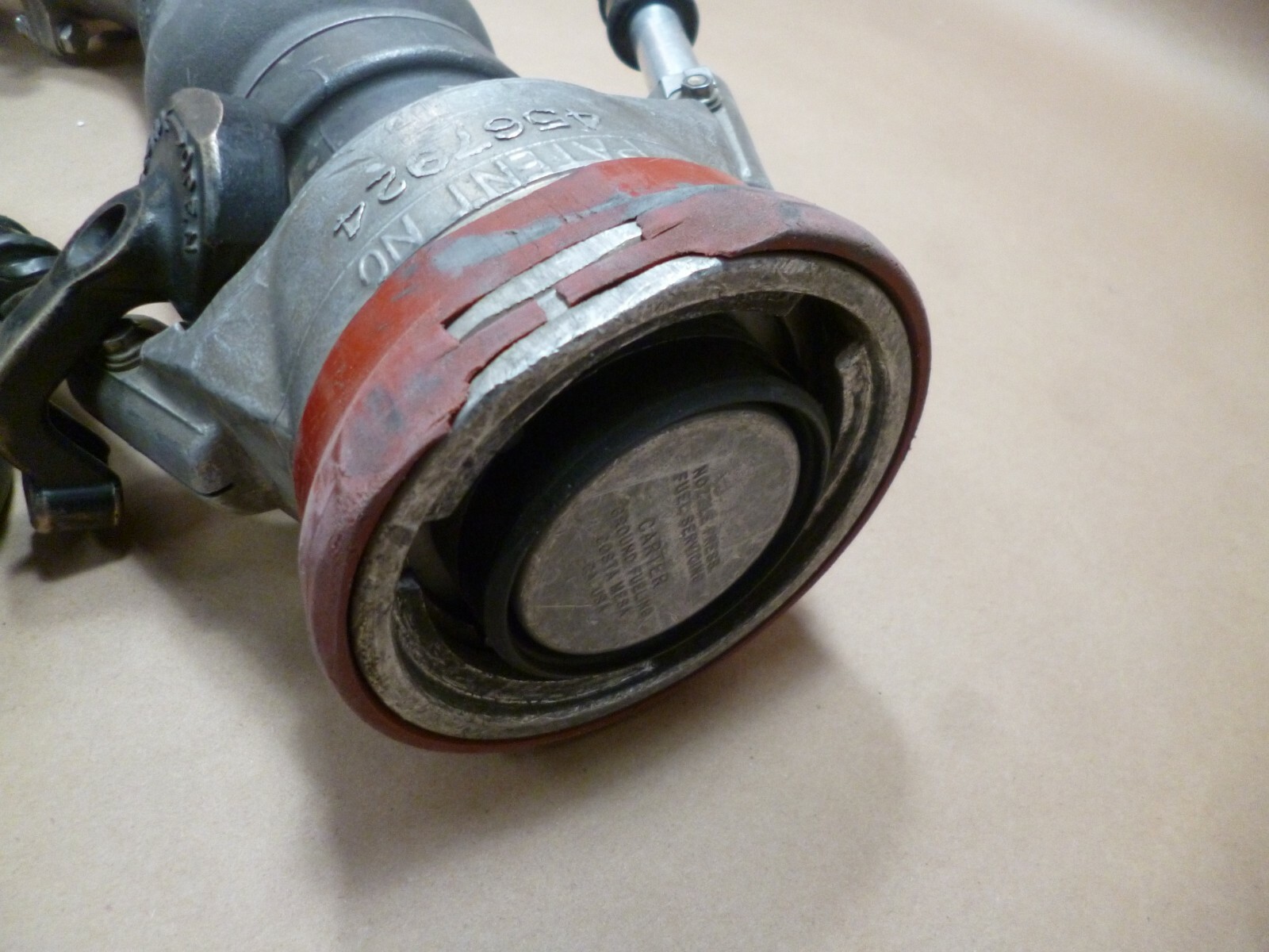 EATON CARTER 2" UNDER WING FUELING NOZZLE 64349, D1R ( FOR PARTSNOT