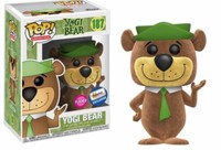 Yogi Bear Flocked Exclusive Hanna Barbera Pop! Animation #187 Vinyl Figur Funko