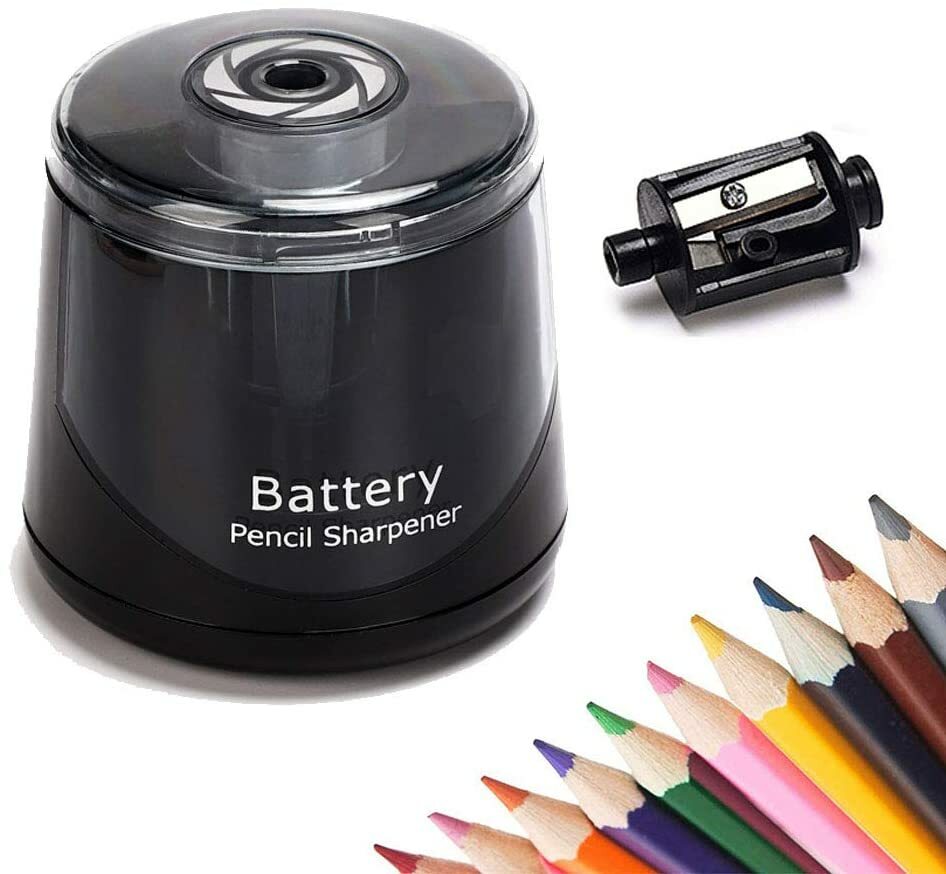 Pencil Sharpeners Electric Pencil Sharpener, Battery Operated Pencil Sharpener f