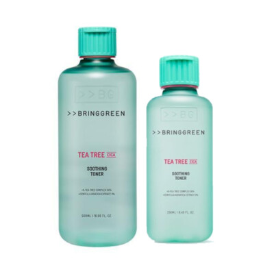 [Bring Green] Tea Tree Cica Soothing Toner 250ml/500ml / Korean Cosmetics