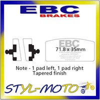 FA022 BeläGe Organisch Aramid Vorne EBC BMW 1000 R 100/7 1976-1977