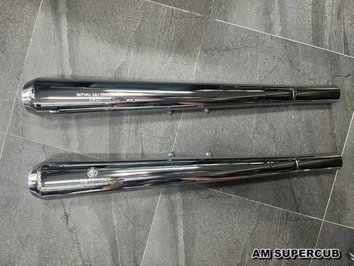 HONDA CB250 CB350 EXHAUST MUFFLER LH & RH 1 PAIR