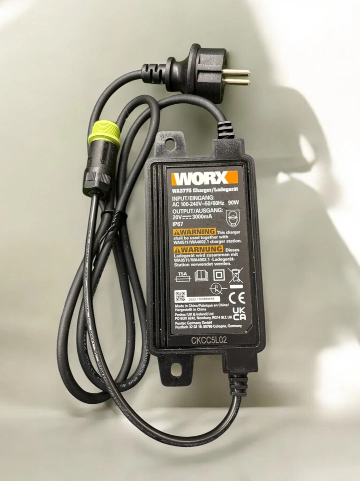 WORX Landroid Original 90W Netzteil ⭐️⭐️⭐️⭐️M1000, L1000/1500/2000 & Vision - Bild 2 von 2