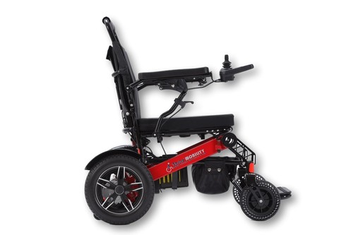 Portable Collapsible Folding Lightweight Electric Wheelchair Power Wheelchair - Picture 4 of 12