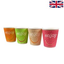 Hot Drinks Paper Cups - Enjoy 9oz 12oz 16oz