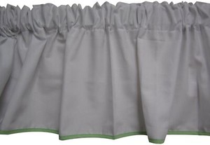 Baby Doll Bedding Forever Mine Valance, Sage