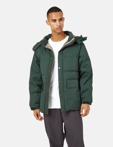 Stan Ray Down Jacket Olive Green BNWT Hooded Parka Puffer Coat RRP £250 - Picture 2 of 10