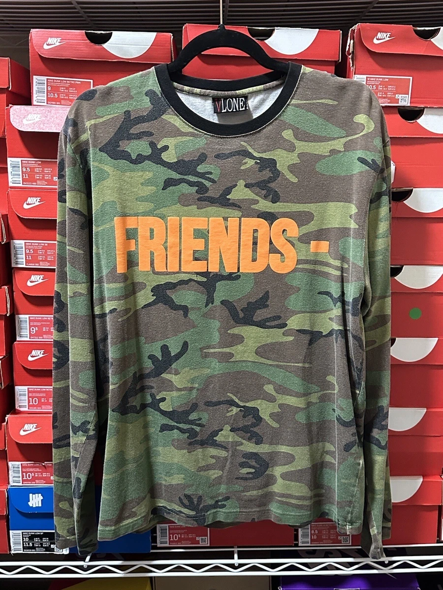Vlone camo long clearance sleeve