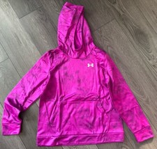 Under Armour Girls Fleece Printed Hoodie Youth XL