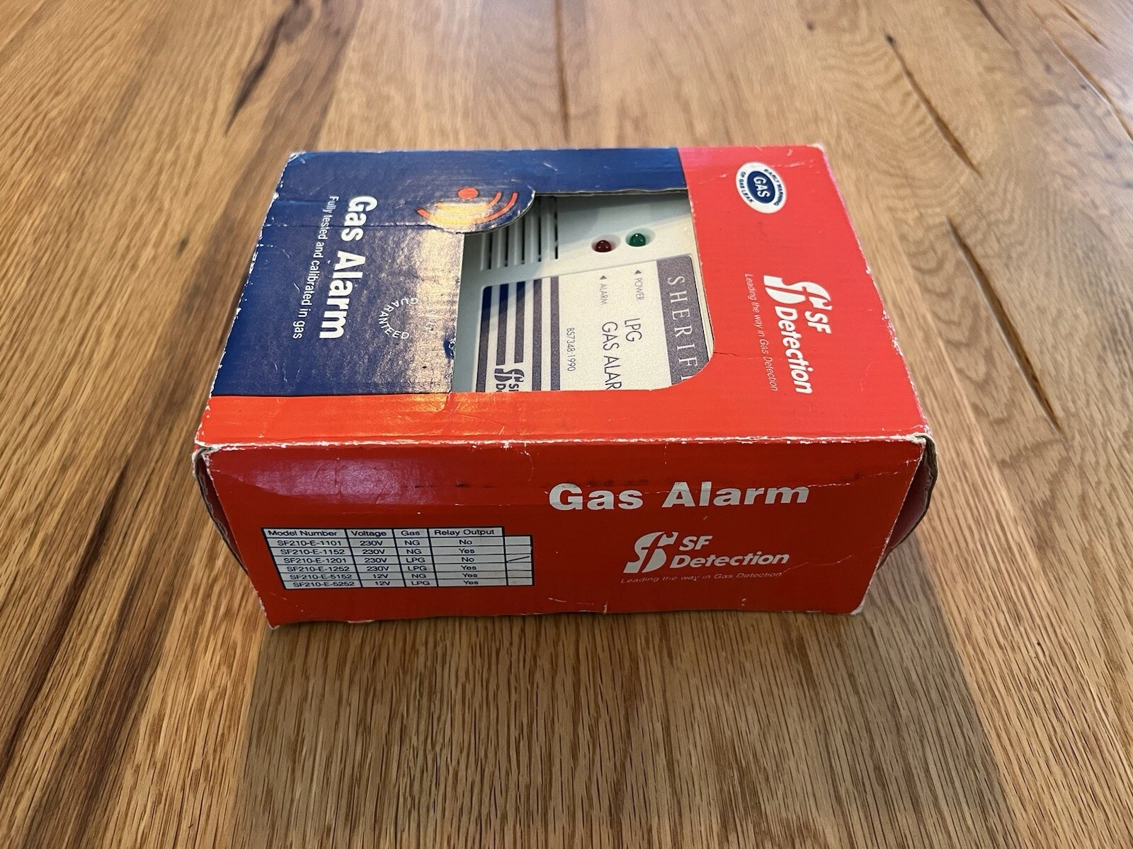 SF Detection Sheriff LPG Gas Alarm SF210-E-1201 - Brand New Open Box 3