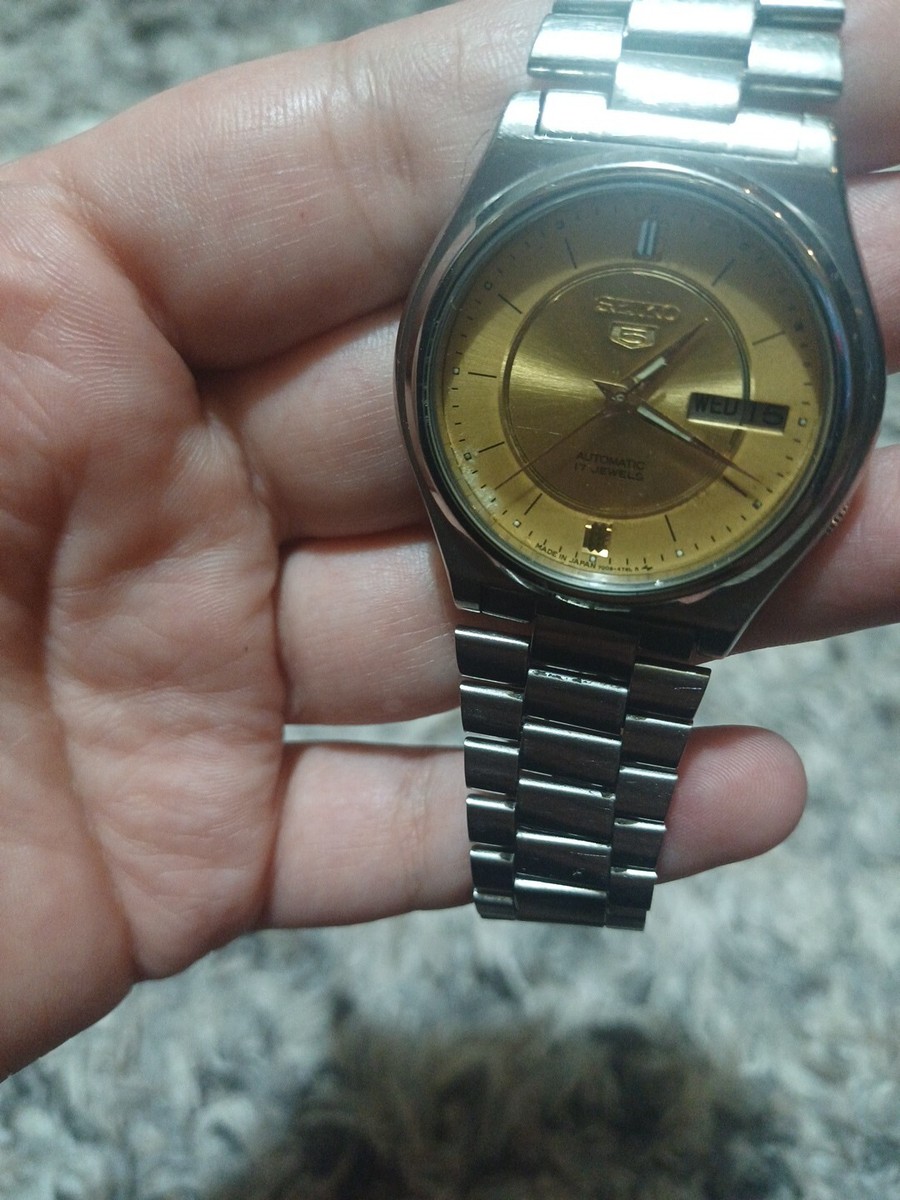 RARE Vintage Seiko 5 Automatic Mens Watch 7009 3171 | eBay