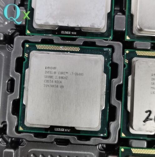 Processeur processeur Intel Core i7-2600S LGA1155 2,80 GHz quadricœur SR00E 65W - Photo 1/1