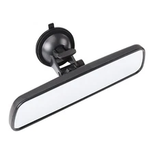 Rear View Mirror，Anti-Glare HD White Mirror Universal Car Interior Rearview M...