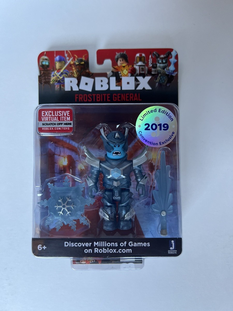 SDCC 2019 Gentle Giant ROBLOX Frostbite General Figure With Game