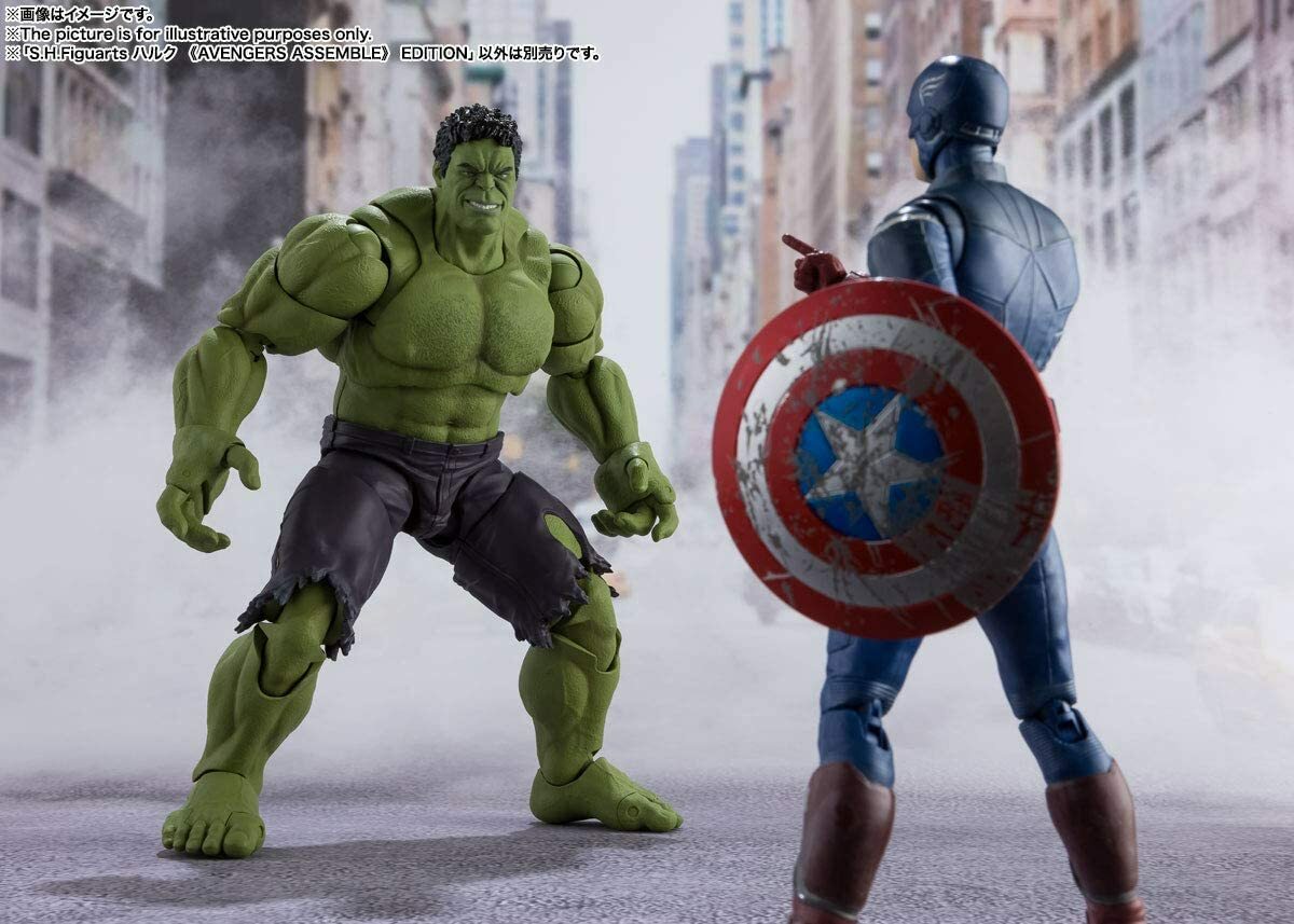 Bandai S.H.Figuarts Hulk AVENGERS ASSEMBLE EDITION from JAPAN | eBay