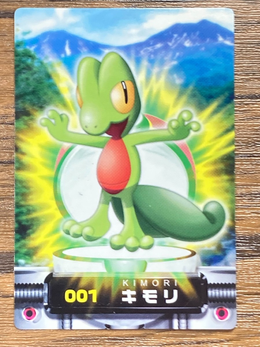 Pokemon Advanced Generation Zukan Nintendo Card Treecko Japan