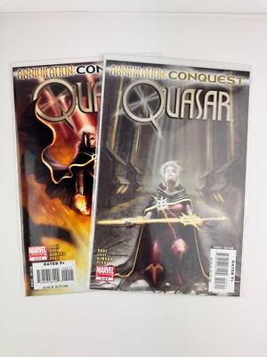 Annihilation Conquest Quasar 2 & 3 Marvel - 2 Comic Lot 2007