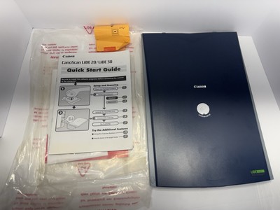 CANON CANOSCAN LIDE 20/30  Image Scanner Manual Guide Included! Tested Working 