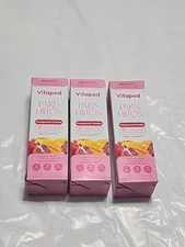 Lot of 3 VITAPOD Paris Hilton Refill Pods Pomegranate Paradise 21 Pods New 9/26