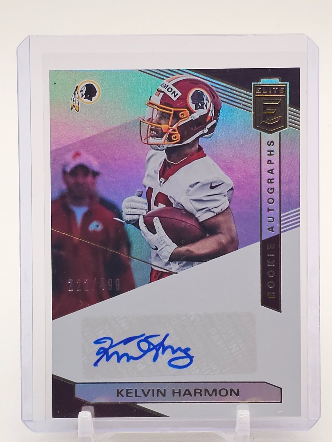 Kelvin Harmon Panini Donruss Elite Rookie Autographs #RAKH Base