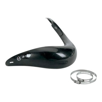 Moose Racing E Line 2-Takt Auspuffschutz GUARDPIPE-CRBN FIBR FMF
