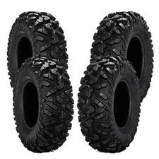 Set 4 Atv Tires 26x11-12 26x9-12 Utv All Terrain 6pr Heavy Duty 26x9x12 26x11x12