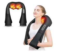 Shiatsu Back and Neck Massager, Back Massager Deep Tissue Kneading Neck / Back