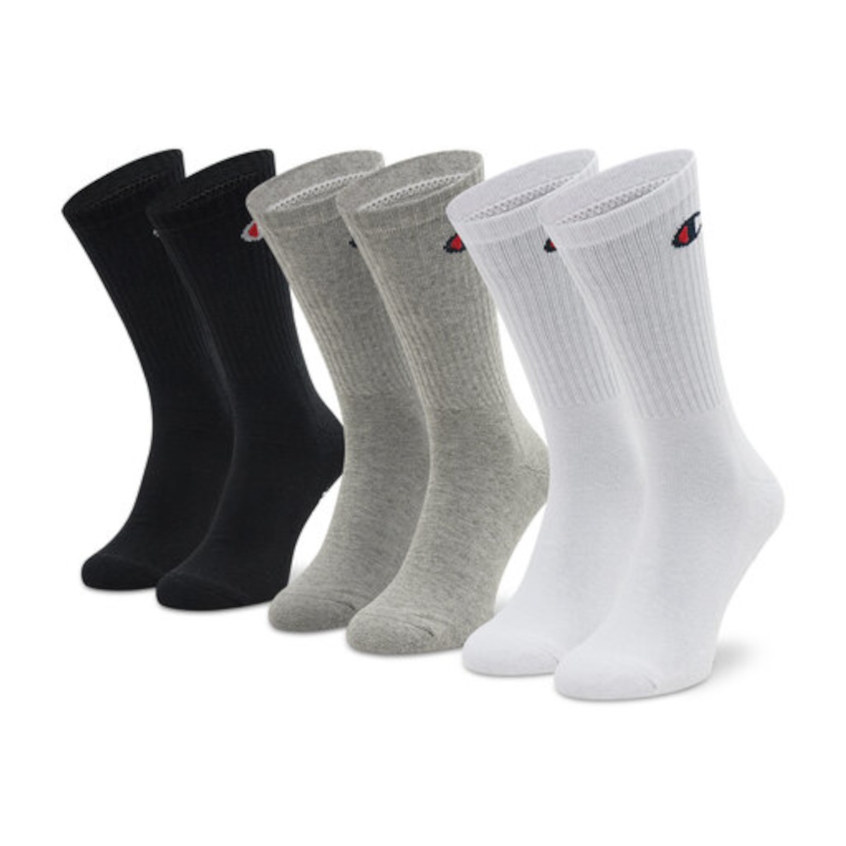 Носки Champion Rochester Herrenkleidung Socks U24558EM006 3PK CREW SOCKS Grau 3490₽