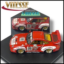 VITESSE Porsche 911 GT2 LE MANS 1998 1/43 Racing Car Model, Damaged