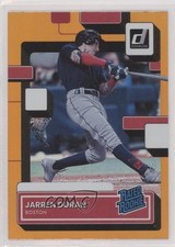 2022 Panini Donruss Rated Rookie Holo Orange Jarren Duran #40 0zw1