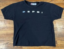 Pepsi Generation Next T-shirt Size Medium Vintage USA Black Shirt L/XL