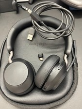 Jabra Evolve2 65 USB-C Wireless On-Ear Headset, MS Teams - Black