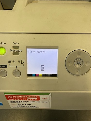 OCE CS2236 36" Plotter Großformatdrucker mit neuer Druckkopf