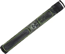 Eight Ball Mafia EBMC22K 2X2 Lightning/Skull Design Pool/Billiard Hard Cue Case