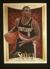 2012-13 Panini Select Damian Lillard RC Rookie #150 A+ Centering 1st Year Select