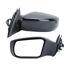 Left Driver Black Side Mirror Compatible with Nissan Altima 2013-2018 L-Black