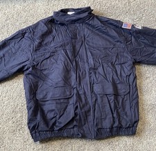 Bulwark FR Jacket Men XXL 30 Atpv Blue Fullzip 2XL