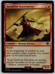 Haradrim Spearmaster (135) Foil The Lord of the Rings: Tales of Middle-earth MTG