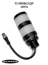 Banner TL50HRG1QP 18974 TL50H Tower Light: 2-Color Indicator 50 MM LED NEW