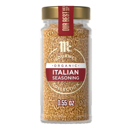 McCormick Gourmet Collection Italian Seasoning, Organic, Non GMO, Our Best Herbs
