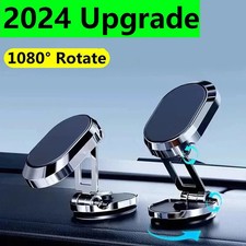 1080  Rotatable Magnetic Car Phone Holder Magnet Smartphone Support GPS Foldable