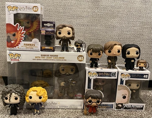 Large Variety Lot of Sealed and Loose Rate Harry Potter Funko Pop Vinyl Figures