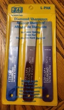 EZE LAP Diamond Sharpener L-PAK Med/Fine/Super Fine 3-Pack