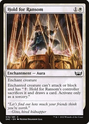 Hold for Ransom | #16 | SNC | MTG | Regular | LP