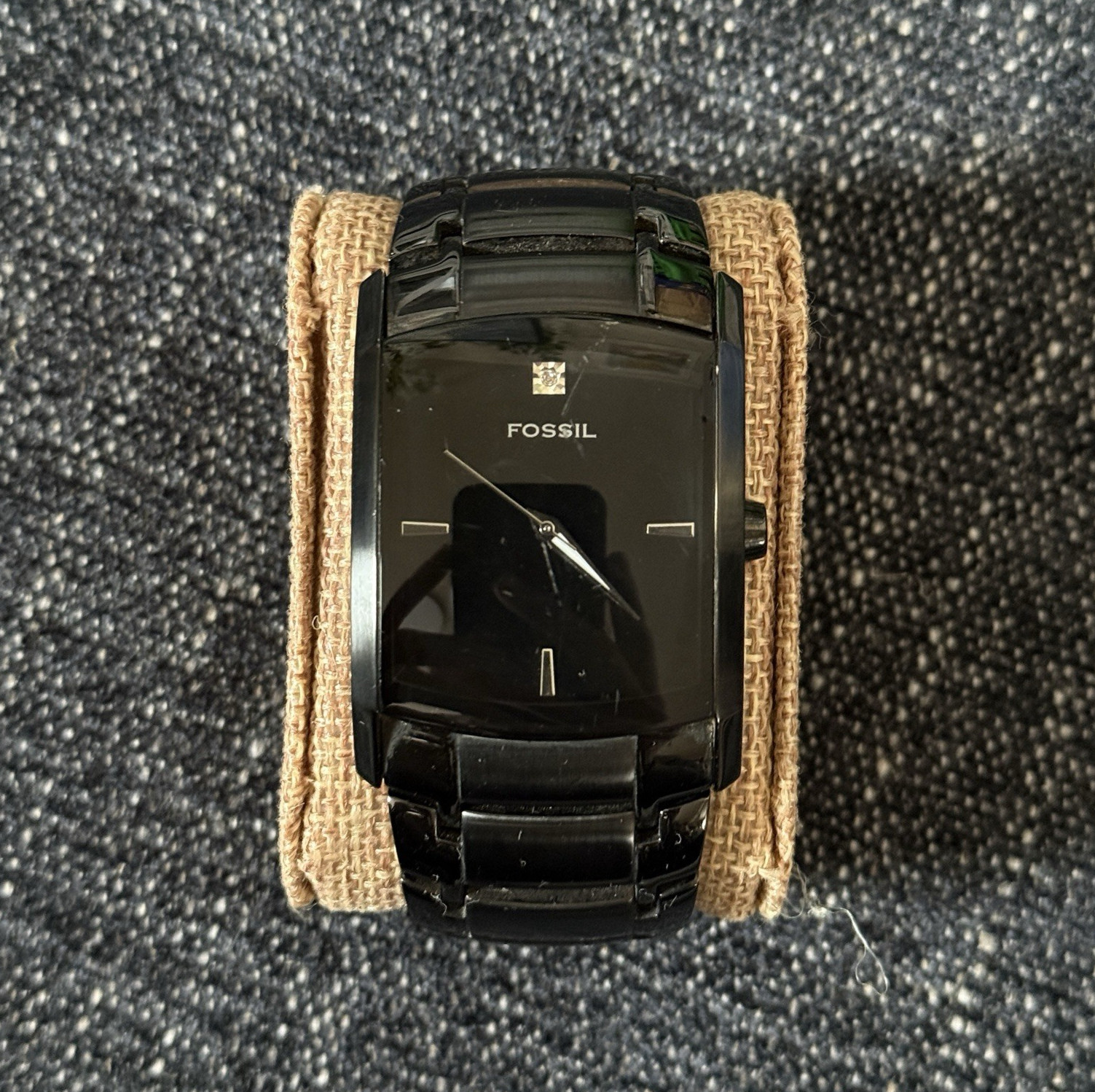 Fossil Arkitekt FS4159 Men's Rectangular 34mm Dre… - image 1