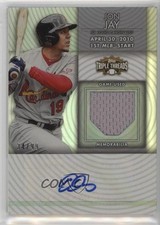 2012 Topps Triple Threads Unity Auto Relics 34/99 Jon Jay #TTUAR-60 Auto 0o9