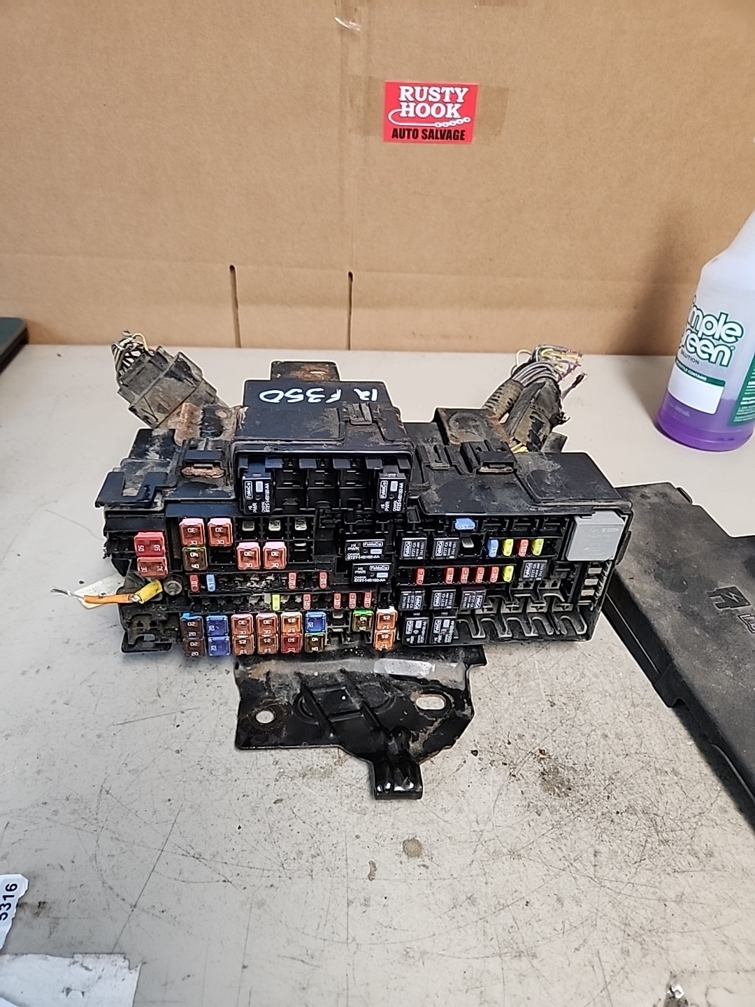 2011 Ford F350 Cabin Fuse Junction Box BC3T-14A003 AB